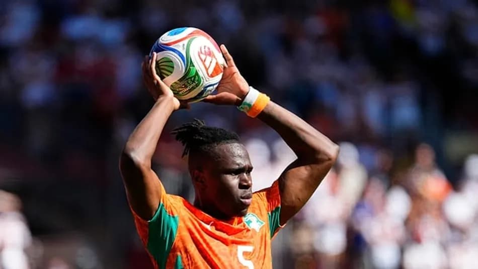 Galatasaraylı Wilfried Singo Almanya maçında sakatlandı