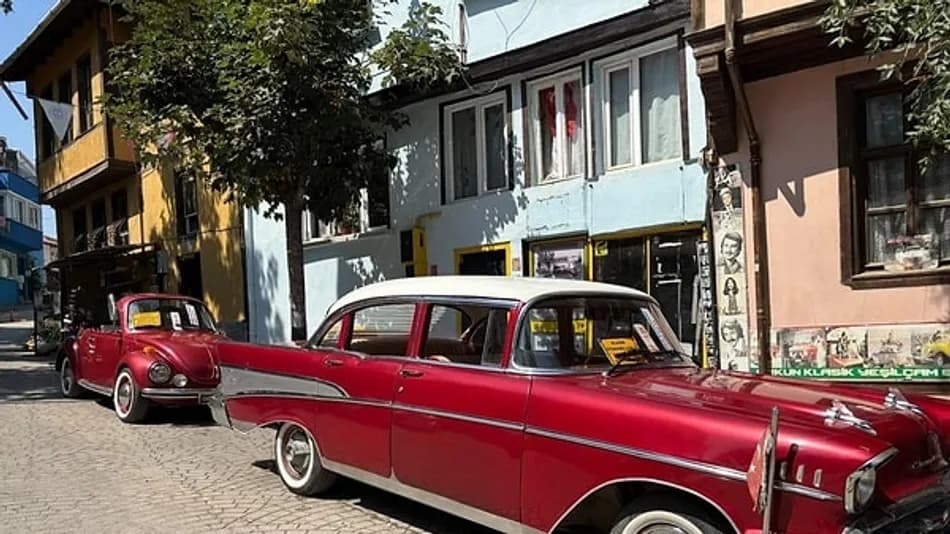 Eskişehir Odunpazarı’nda klasik otomobil ilgisi artıyor