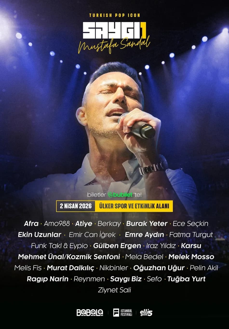 Emre Aydın, Mustafa Sandal için düzenlenecek Saygı1 konserinde yer almayacağını duyurdu