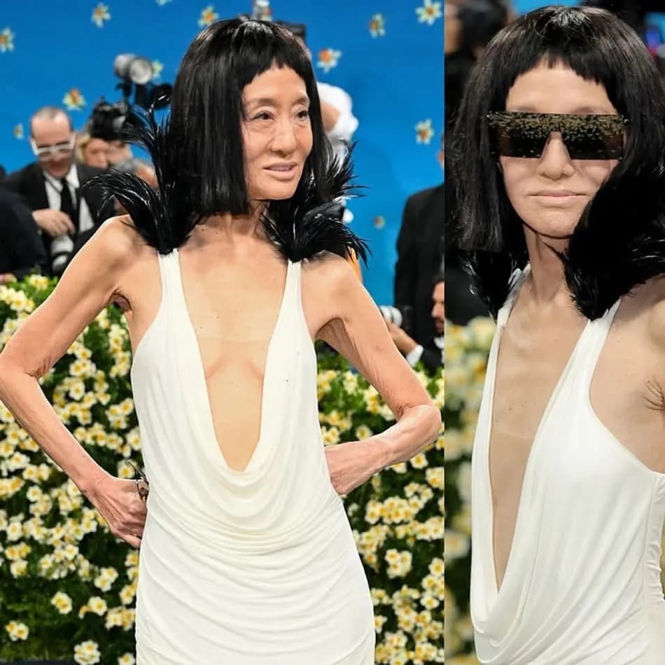 Vera Wang, Met Gala 2026'da görünümüyle dikkat çekti