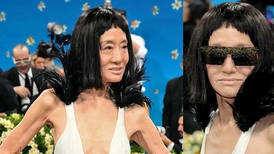 Vera Wang, Met Gala 2026'da görünümüyle dikkat çekti