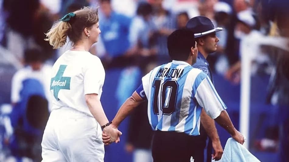 Diego Maradona'nın 1994 Dünya Kupası doping skandalı