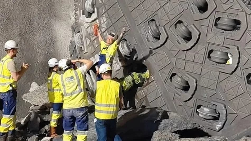 Brenner Base Tüneli’nde 55 Kilometrelik Batı Tüpü Tamamlandı