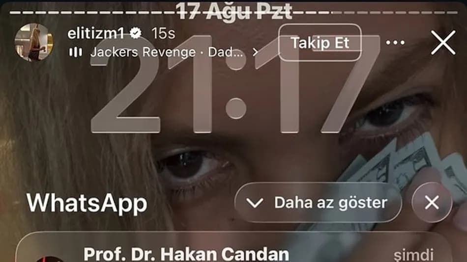 Bahar Candan babası Hakan Candan’ın mesajını paylaştı