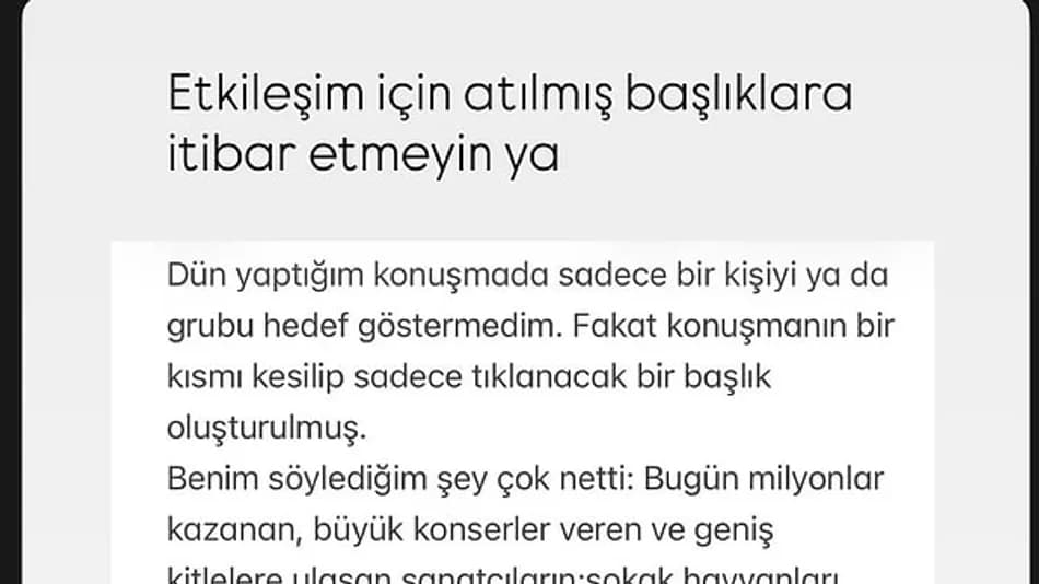 Dilan Çıtak'tan Manifest Sözlerine Açıklama Geldi